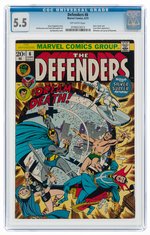 DEFENDERS #6 JUNE 1973 CGC 5.5 FINE-.