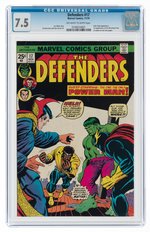 DEFENDERS #17 NOVEMBER 1974 CGC 7.5 VF-.