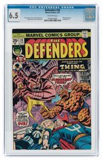 DEFENDERS #20 FEBRUARY 1975 CGC 6.5 FINE+.