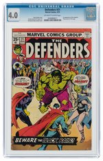 DEFENDERS #21 MARCH 1975 CGC 4.0 VG.