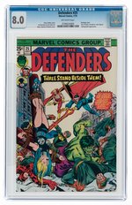 DEFENDERS #25 JULY 1975 CGC 8.0 VF.