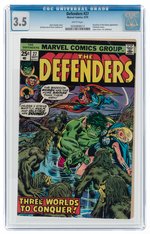 DEFENDERS #27 SEPTEMBER 1975 CGC 3.5 VG-.