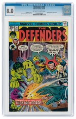 DEFENDERS #30 DECEMBER 1975 CGC 8.0 VF.