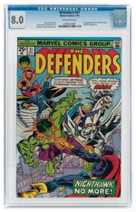 DEFENDERS #31 JANUARY 1976 CGC 8.0 VF.