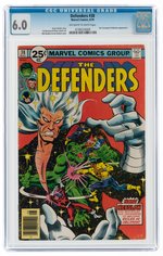 DEFENDERS #38 AUGUST 1976 CGC 6.0 FINE.