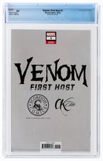 VENOM: FIRST HOST #1 OCTOBER 2018 CGC 9.8 NM/MINT (DELL'OTTO VARIANT COVER).