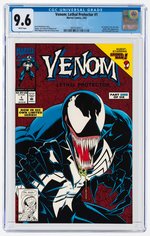 VENOM: LETHAL PROTECTOR #1 FEBRUARY 1993 CGC 9.6 NM+.