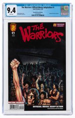 THE WARRIORS: OFFICIAL MOVIE ADAPTATION #1 FEBRUARY 2009 CGC 9.4 NM (DIAMOND PREVIEWS EDITION).