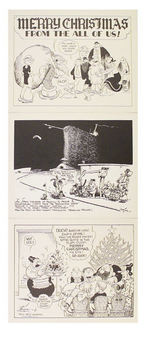 1939 KING FEATURES SYNDICATE XMAS CARDS/SPECIALTY ART PORTFOLIO.