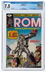 ROM #1 DECEMBER 1979 CGC 7.5 VF- (FIRST ROM).