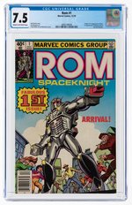 ROM #1 DECEMBER 1979 CGC 7.5 VF- (NEWSSTAND EDITION - FIRST ROM).