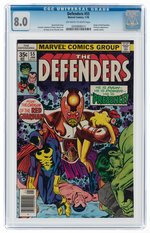 DEFENDERS #55 JANUARY 1978 CGC 8.0 VF.