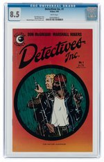 DETECTIVES INC. #1 APRIL 1985 CGC 8.5 VF+.