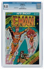 E-MAN #1 APRIL 1983 CGC 9.0 VF/NM.