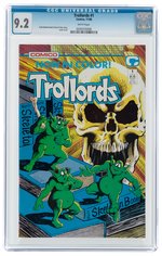 TROLLORDS #1 NOVEMBER 1988 CGC 9.2 NM-.