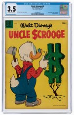 UNCLE SCROOGE #9 MARCH-MAY 1955 CGC 3.5 VG-.