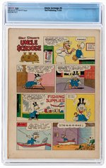 UNCLE SCROOGE #9 MARCH-MAY 1955 CGC 3.5 VG-.