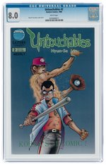 UNTOUCHABLES #2 1988 CGC 8.0 VF.