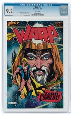 WARP #1 MARCH 1983 CGC 9.2 NM-.