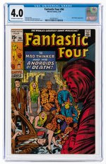 FANTASTIC FOUR #96 MARCH 1970 CGC 4.0 VG.