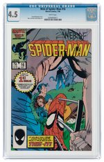 WEB OF SPIDER-MAN #16 JULY 1986 CGC 4.5 VG+.