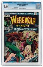 WEREWOLF BY NIGHT #14 FEBRUARY 1974 CGC 5.0 VG/FINE.