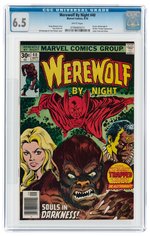 WEREWOLF BY NIGHT #40 SEPTEMBER 1976 CGC 6.5 FINE+.