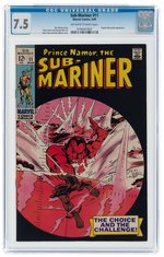 SUB-MARINER #11 MARCH 1969 CGC 7.5 VF-.