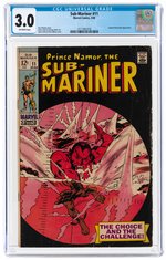 SUB-MARINER #11 MARCH 1969 CGC 3.0 GOOD/VG.