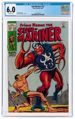 SUB-MARINER #12 APRIL 1969 CGC 6.0 FINE.