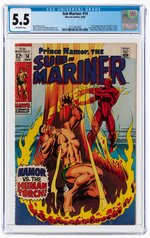 SUB-MARINER #14 JUNE 1969 CGC 5.5 FINE- (FIRST SILVER AGE TORO).