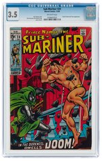 SUB-MARINER #20 DECEMBER 1969 CGC 3.5 VG-.