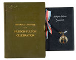HUDSON-FULTON CELEBRATION 1909 MASONIC AND HARDCOVER BOOKS.