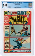 SUPER-TEAM FAMILY #2 DECEMBER 1975 - JANAURY 1976 CGC 6.0 FINE.
