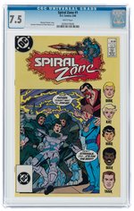 SPIRAL ZONE #1 FEBRUARY 1988 CGC 7.5 VF-.