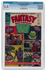 FANTASY MASTERPIECES #1 FEBRUARY 1966 CGC 5.0 VG/FINE.