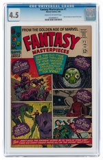 FANTASY MASTERPIECES #1 FEBRUARY 1966 CGC 4.5 VG+.