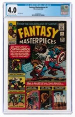 FANTASY MASTERPIECES #2 AUGUST 1966 CGC 4.0 VG.