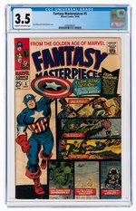 FANTASY MASTERPIECES #5 OCTOBER 1966 CGC 3.5 VG-.