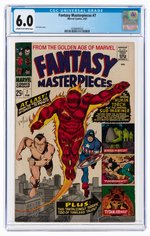 FANTASY MASTERPIECES #7 FEBRUARY 1967 CGC 6.0 FINE.