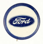 RARE "FORD" LOGO BUTTON FROM HAKE COLLECTION & CPB.