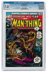 FEAR #12 FEBRUARY 1973 CGC 7.0 FINE/VF.