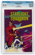 STARLIGHT SQUADRON #1 OCTOBER 1988 CGC 8.5 VF+.