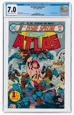 1ST ISSUE SPECIAL #1 APRIL 1975 CGC 7.0 FINE/VF (FIRST ATLAS).