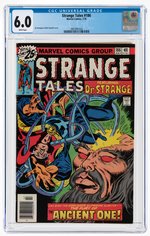 STRANGE TALES #186 JULY 1976 CGC 6.0 FINE.