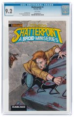 SHATTERPOINT #1 DECEMBER 1990 CGC 9.2 NM-.