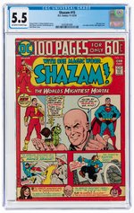 SHAZAM #15 NOVEMBER-DECEMBER 1974 CGC 5.5 FINE-.