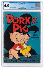 FOUR COLOR #16 1942 CGC 4.0 VG (PORKY PIG).