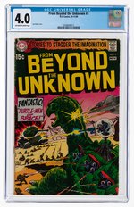 FROM BEYOND THE UNKNOWN OCTOBER-NOVEMBER 1969 CGC 4.0 VG.