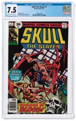 SKULL, THE SLAYER #7 SEPTEMBER 1976 CGC 7.5 VF-.